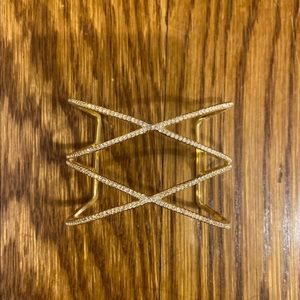 Baublebar gold diamond cuff
